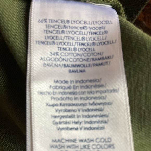 Chaps olive green jacket size small. - Picture 7 of 7